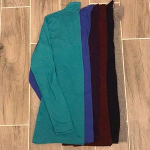 Six J. Crew Cardigans